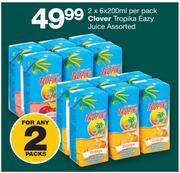 Clover Tropika Eazy Juice-2x6x200ml