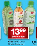 Aleo Aloe Vera Drink-500ml Each
