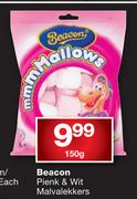 Beacon Pienk & Wit Malvalekkers-150g