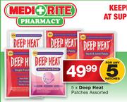 Deep Heat Patches-For Any 5
