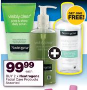 Neutrogena Facial Care Products-Each