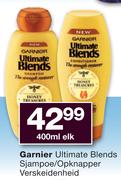 Garnier Ultimate Blends Sjampoe/ Opknapper Verkeidenheid-400ml Elk