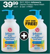 Johnson's Gentle Protect Hand Wash-300ml Eachx