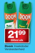 Doom Insekdoder Verskeidenheid-300ml Elk