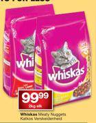 Whiskas Meaty Nuggets Katkos Verskeidenheid-2kg Each