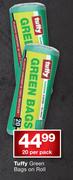 Tuffy Green Bags On Roll-20 Per Pack