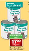 Housebrand Chunky Dog Food-775g Each