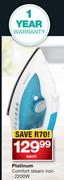 Platinum 2000W Steam Iron-Each