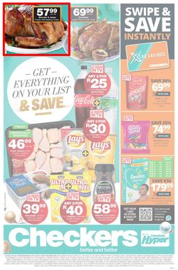 Checkers Gauteng,Limpopo,Mpumalanga,Free State & North West : Christmas Specials! (09 Dec - 25 Dec 2019), page 1