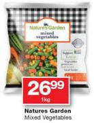 Natures Garden Mixed Vegetables-1Kg