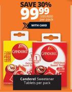 Canderel Sweetener Tablets-500/600 Per Pack