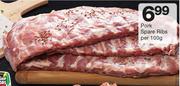 Pork Spare Ribs-Per 100g