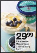 Lancewood Mascarpone Cheese-250g Each