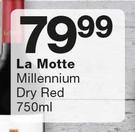 La Motte Millennium Dry Red-750ml