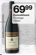 Zonnebloem Pinotage-750ml