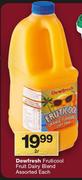 Dewfresh Fruitcool Fruit Dairy Blend-2Ltr Each