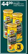 Pringles Corn Chips-3x110g