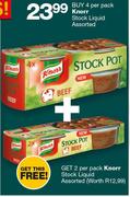 Knorr Stock Liquid-For 4 Per Pack