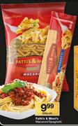 Fatti’s & Moni’s Macaronit/Spaghetti-500g Elk