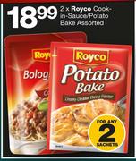Royco Cookin-Sauce/Potato Bake-For 2