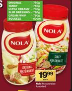 Nola Mayonnaise Assorted