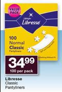 Libresse Classic Pantyliners-100 Per Pack