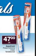Aquafresh Power Extreme Clean Tandeborsel-Elk