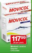Movicol Lexativee Regular/Chocolate-20 Per Pack