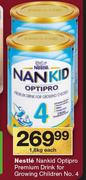 Nestle Nankid Optipro Premium Drink For Growing Children No.4-1.8Kg Each
