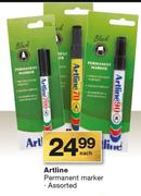 Artline Permanent Marker Assorted-Each