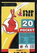 Flip File A4 Display File 20 Pocket-Each