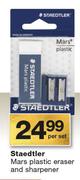 Staedtler Mars Plastic Eraser & Sharpener-Per Set