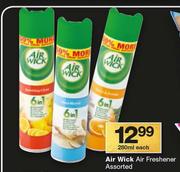 Air Wick Air Freshener Assorted-280ml Each