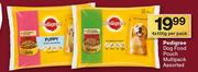 Pedigree Dog Food Pouch Multipack Assorted-4 x 100g Per Pack