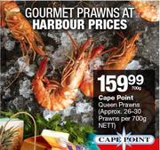Cape Point Queen Prawns-700g