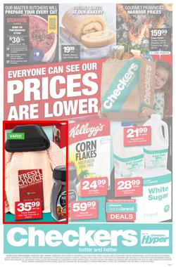 Checkers Gauteng, Mpumalanga & Limpopo : Prices Are Lower (10 Sep - 23 Sep 2018), page 1