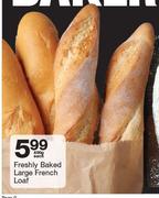 Freshly Baked Large French Loaf-400g Each