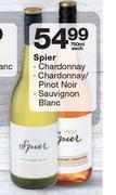 Spier Chardonnay/Chardonnay/Pinot Noir/Sauvignon Blanc-750ml Each