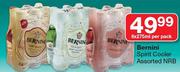 Bernini Spirit Cooler Assorted NRB-6 x 275ml Per Pack