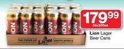 Lion Lager Beer Cans-24 x 500ml