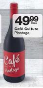 Cafe Culture Pinotage-750ml