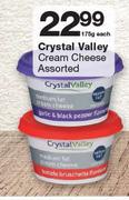 Crystal Valley Cream Cheese Assorted-175g Each