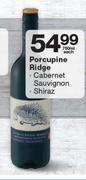 Porcupine Ridge Cabernet Sauvignon/Shiraz-750ml Each