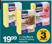 Moir's Instant Pudding-3x90g