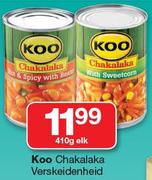 Koo Chakalaka Verskeidenheid-410g Each