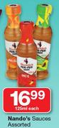 Nando's Sauces-125ml Each