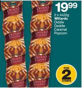 Willards Diddle Daddle Caramel Popcorn-2x4x22g