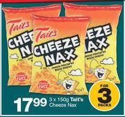 Tait’s Cheeze Nax-3x150g