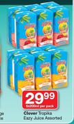 Clover Tropika Eazy Juice-6x200ml Per Pack