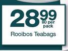 Housebrand Rooibos Tagless Teabags-80's Per Pack